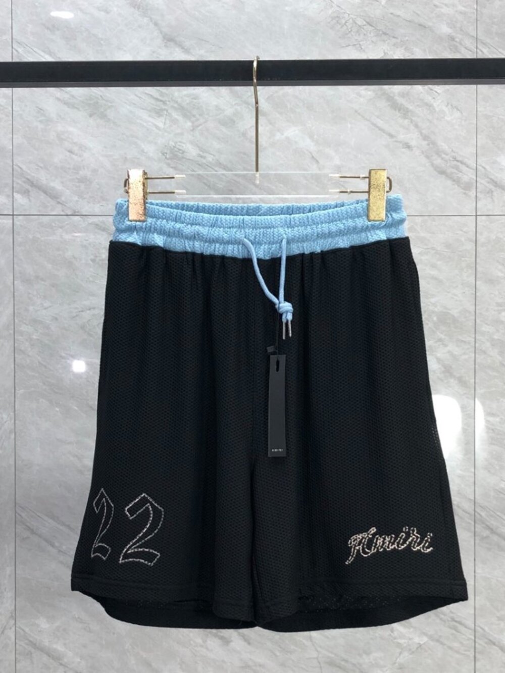 Amiri Men's Classic Summer Short Blue